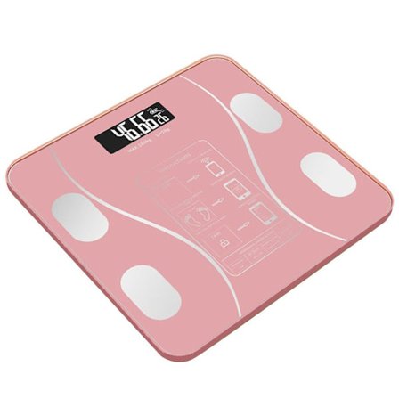 Digitaaliset kylpyhuonevaa'at Body Fat BMI Monitor PINK