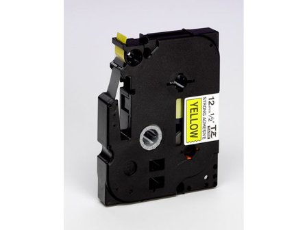 BROTHER Tape TZES631 12mm svart på gul - Lyreco - Kontorsmaskiner - Märkmaskiner och tape - Tape - Brother TZ