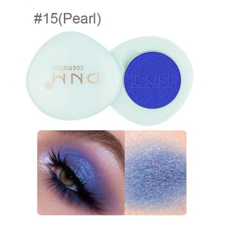 Dnm 30 farver Monokrom Øjenskygge Palet Perlemor Matte Glitrende Pudder Lysnende Reparerende Silkeorm Jord Øjenskygge