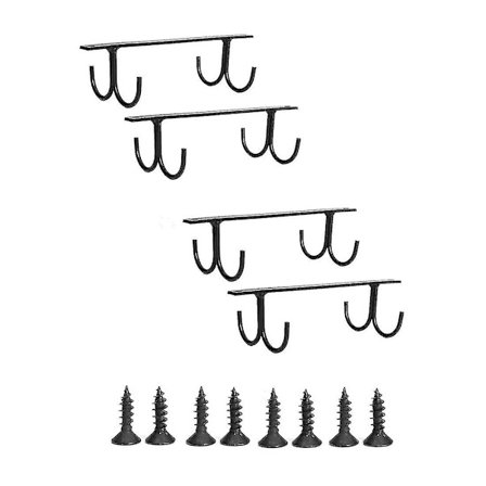 4st Mugghållare Underskåp Köksbänk Muggar Krokar Coff DXGHC