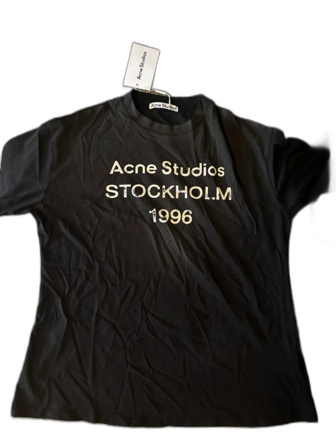 Svart Acne Studios t-shirt Stockholm