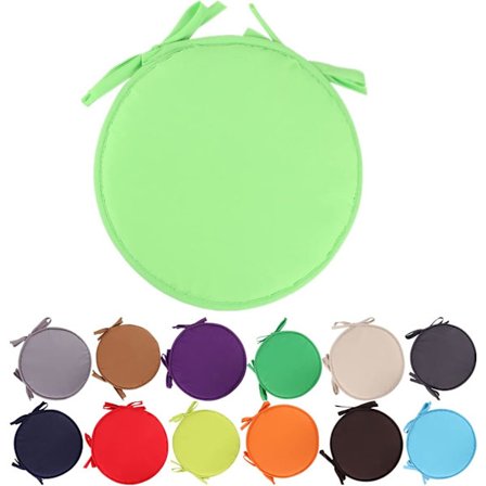 Farverige indendørs/udendørs stol hynder runde sædehynder have terrasse hjem hynder - diameter 30cm/38cm, terrasse møbler hynde betræk, runde sæ