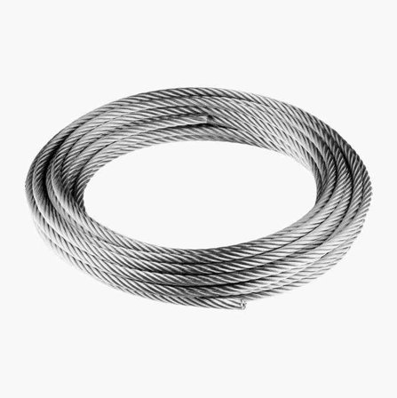 Stålvajer 6 mm x 10 m - Biltema