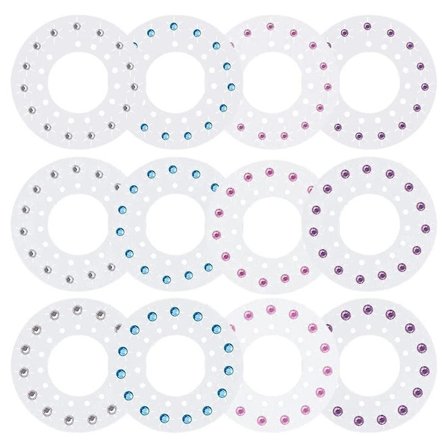 180 st Ädelstenar Blingers Deluxe Set LTsaslek Juvel Refill Set DIY Flickor HR Stylingverktyg Diamant Självhäftande Ring Leksaker Gåvor