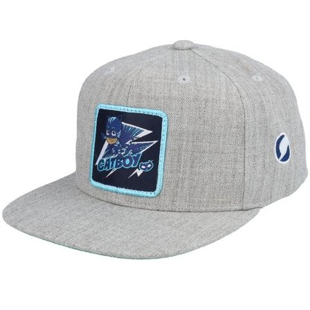 PJ Masks - Grå snapback Keps - Kids Catboy Grey Snapback @ Hatstore