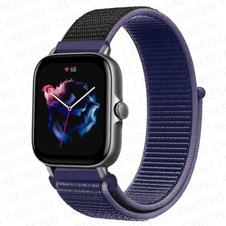 20 mm 22 mm watch för Amazfit Gts/2/2e/4/3/mini Gtr 4/2/3/ pro 47 mm Stratos 3 nylon Pulseira Correa Amazfit bipsband