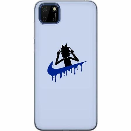 Huawei Y5p Genomskinligt Skal Nike