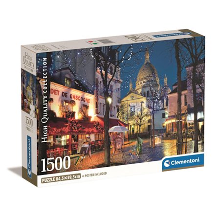 Puslespil 1500 Pcs CB High Quality Collection Paris Montmartre
