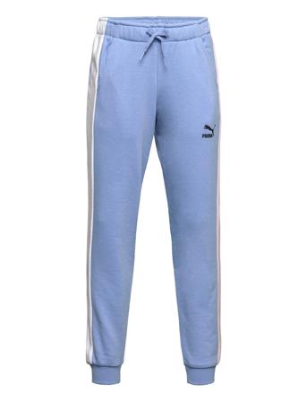 T7 Pumamates Sweatpants Tr Joggebukser Pysjbukser Blå PUMA*Betinget Tilbud