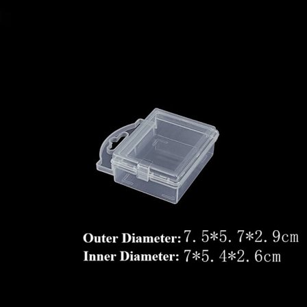 Opbevaringsboks Smykker Perlebeholder 7,5X5,7X2,9CM