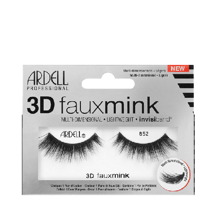 Ardell 3D Faux Mink Lösögonfransar & färgning Dam Svart ONESIZE