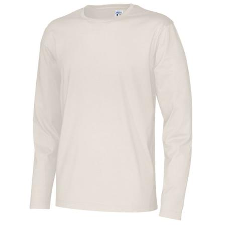 Cottover Långärmad T-shirt För Män Xxl Off White