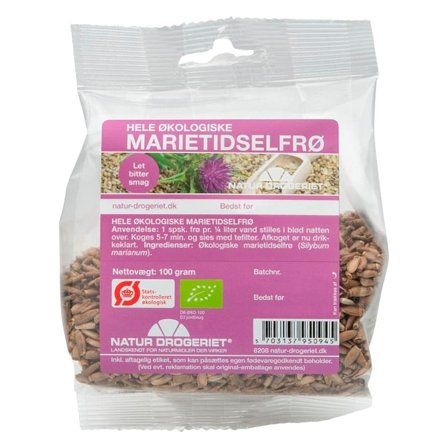 Natur Drogeriet Marietidsel Hele Ø 100 g, Helse & Madvarer, Te, Urtete
