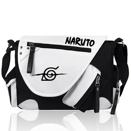 Naruto Anime Peripheral Bags Backpacks Men's and Women's Shoulder Bags Contrasting Color Satchels