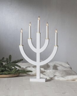 Star Trading Kynttelikkö Anno Valkoinen