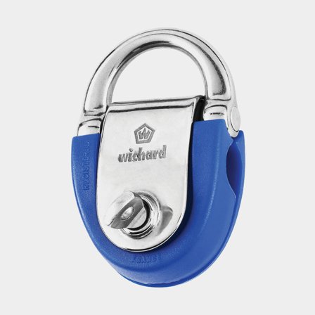 Padeye pro relingový profil Wichard Toe Rail, Ø9/13 mm, 40 mm, vhodné pro asymetrický profil