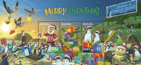 Australien - Julen 2025 - Postfrisk miniark