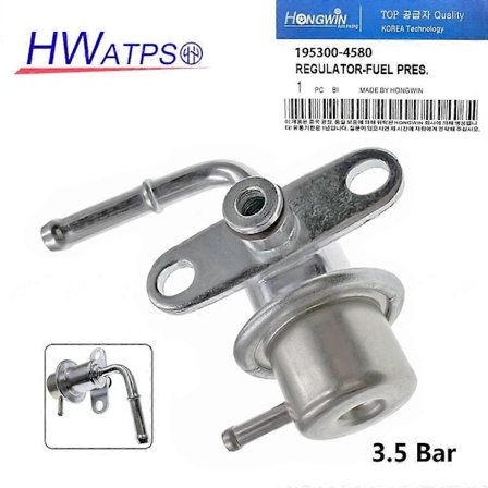 HWATPS Mitsubishi Outlander 1.8L 2.4L 1999-2007 Lancer Mirage Uusi Polttoainesuuttimen Paineensäädin 195300-4580 MR985138
