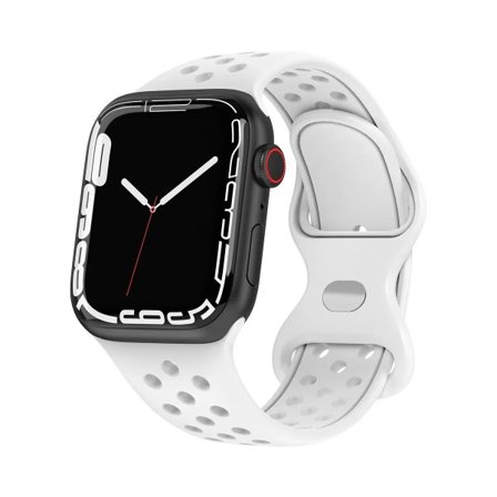 Apple Watch-armband 49mm 44mm 45mm 42mm 41mm 38mm 40mm armband iwatch 8 SE 7 6 5 Ultra 49mm Vit 42 44 45 49mm