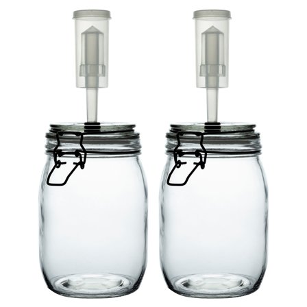 Essentials Fermenteringssett 2 x 1 liter' - 'Klar