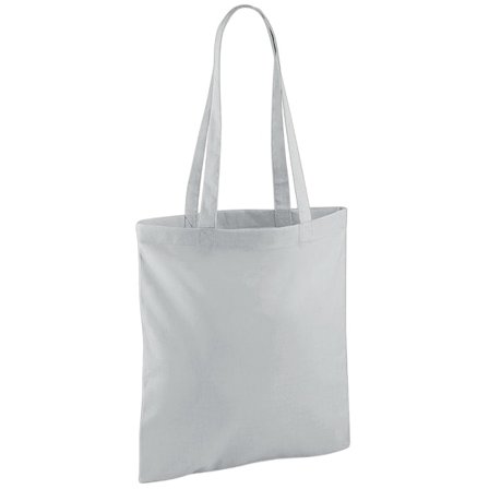 Westford Mill Långhandtag Tote Bag One Size Ljusgrå