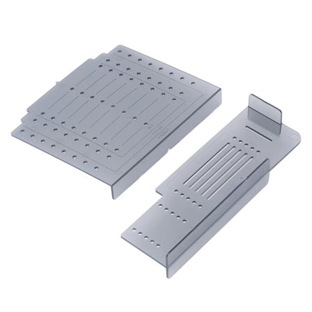 Skabelon til skabsgreb og dørbor - Skabelonsæt til montering af greb til skuffer og døre - Til boligindretning