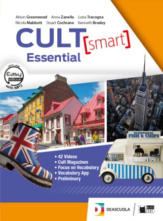 Cult [smart] essential. Student's book-Workbook. Per le Scuole superiori. Con CD Audio. Con DVD-ROM. Con e-book. Con espansione online