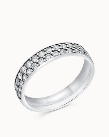 Eternity Ring Laura 950 Platinum - Engagement Rings & Wedding Rings from Vanbruun