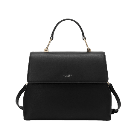 Carlheim Handväska Läder Sophia Handväskor Dam Svart ONESIZE