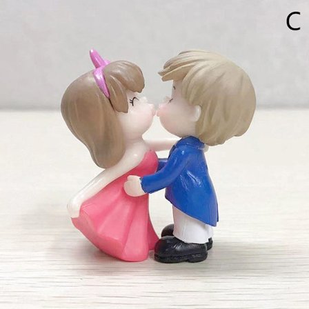 Nya Sweety Lovers Par Prydnad Mini Par Figurer För Fairy