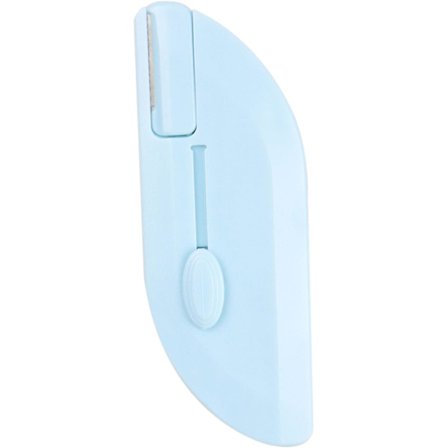 Mikro Barbermaskine til Kvinder, Bærbare Mikroblade til Ansigtsbehåring, Ansigtsbarbermaskine med Mikrobeskyttelse og Beskyttelseshætter