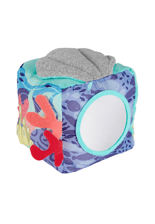 Skip Hop Seascape Aktivitetskub Babyleksaker Unisex Blå ONESIZE