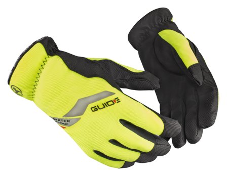 Guide Gloves 5122W Handske syntet, Hi-Viz, touch, fodrad 7, Arbetskläder