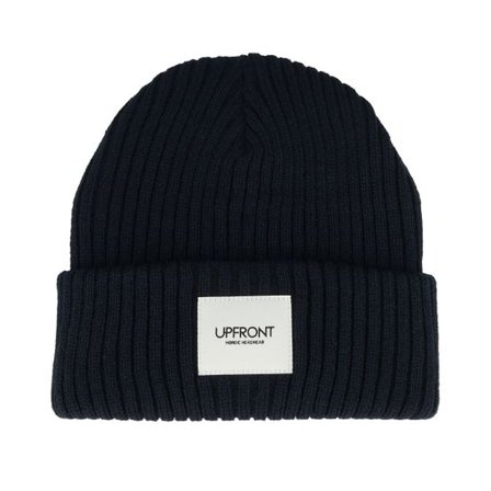 Upfront - Blå cuff Beanie - Haze Fisherman Winter Beanie Navy Cuff @ Hatstore