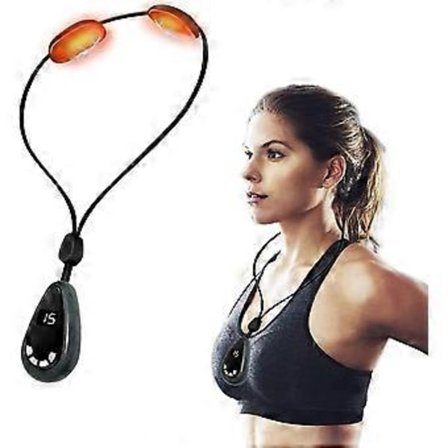 Nakkemassasje, Intelligent Ems Nakke Akupunktur Lymfedrenasje Massasje, Intelligent Nakkemassasje (Grå)