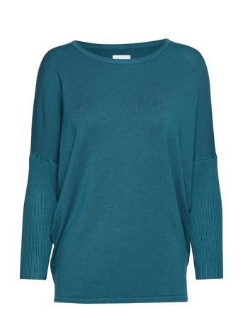 Milasz R-Neck Pullover Pullover Blå Saint Tropez