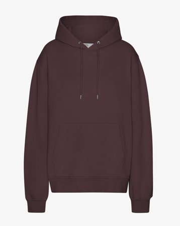 Classic Organic Hood - Oxblood Red M