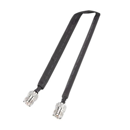 Ovi/ikkunan läpivienti litteä Rf-koaksiaalikaapeli So239 Uhf naaras Uhf naaras 50 ohmin Rf-koaksiaalipigtai-WELLNGS