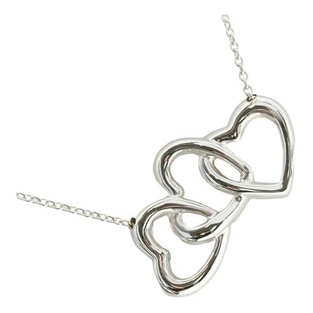 Tiffany & Co. Pre-owned, Necklaces Grijs, Dames, Maat:ONE Size