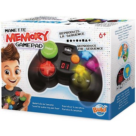 Buki elektroninen muistipeli - Ohjain - Sininen - Unisex - 3 vuotta ja yli