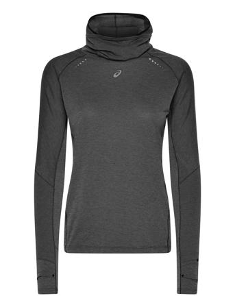 Metarun Winter Ls Hoodie Sport Women Sport Clothing Sport Sweatshirts & Hoodies Sport Hoodies Black Asics