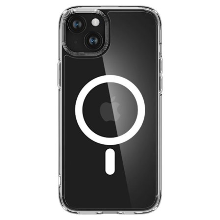 Spigen Crystal Hybrid Mag iPhone 15 Plus skal - Genomskinligt