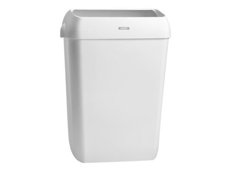 KATRIN Papperskorg, vit plast, 50 l, 575 x 420 x 280mm - Lyreco - Städ och hygien - Avfallshantering och källsortering - Papperskorgar