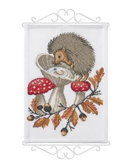 Broderipakke Veggteppe Pinnsvin - Permin