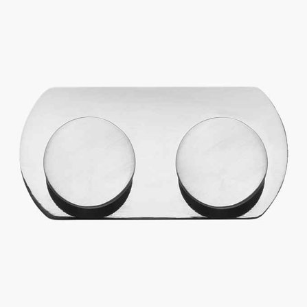 Handdukshängare med 2 krokar