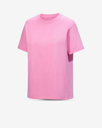 KRAGG COTTON LITTLE BIRD CREW SS W - PINEBERRY L