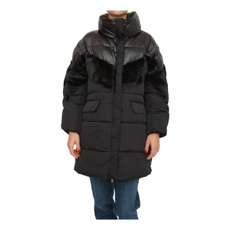 Twinset Down Jakke Sort, Dame