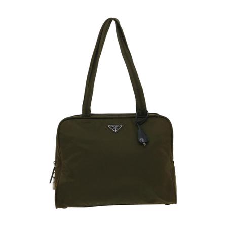Prada Vintage, Tote Bags Groen, Dames, Maat:ONE Size