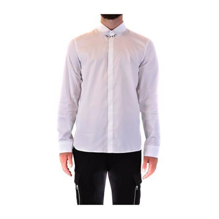 Neil Barrett, Shirt Wit, Heren, Maat:L