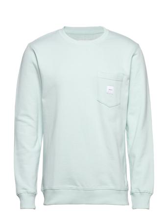 Square Pocket Sweatshirt Sweatshirt Trøje Hvid Makia